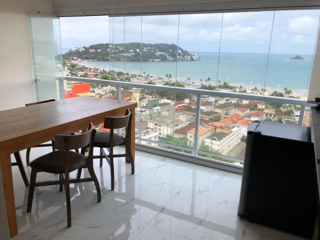 Maravilhoso apartamento vista mar Enseada Guarujá Exterior foto
