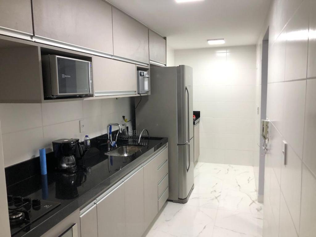 Maravilhoso apartamento vista mar Enseada Guarujá Exterior foto